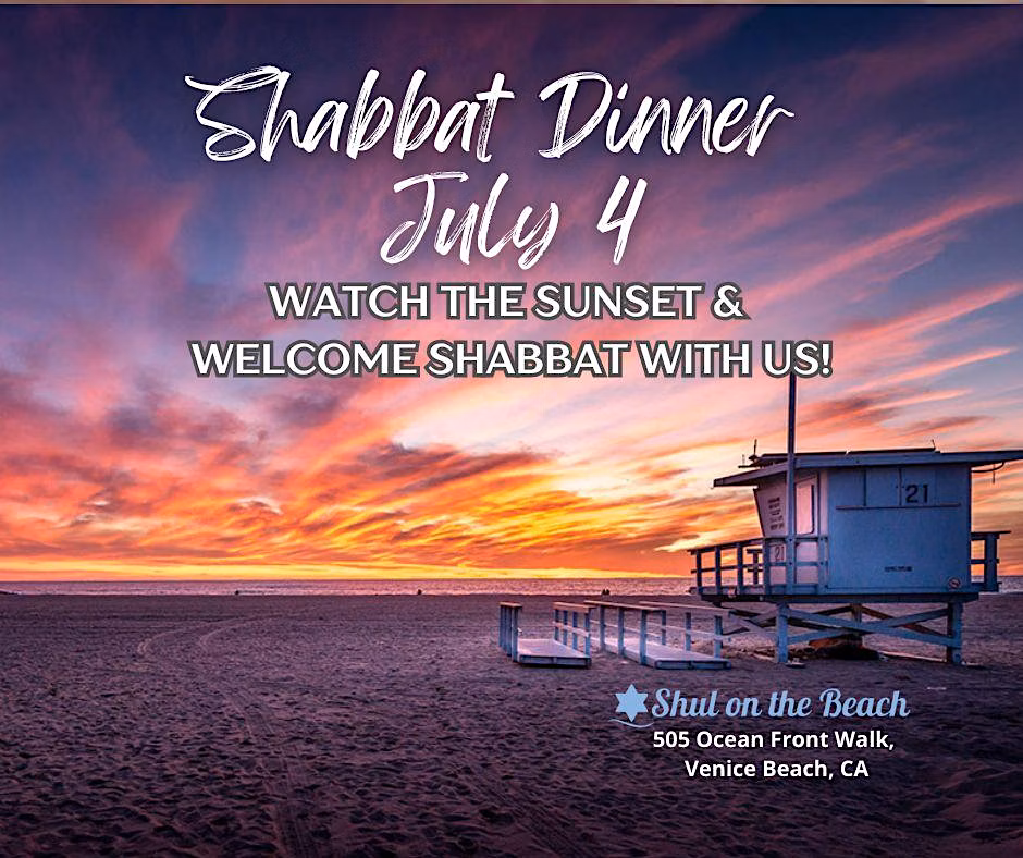 Shabbat Dinner at the Beach
