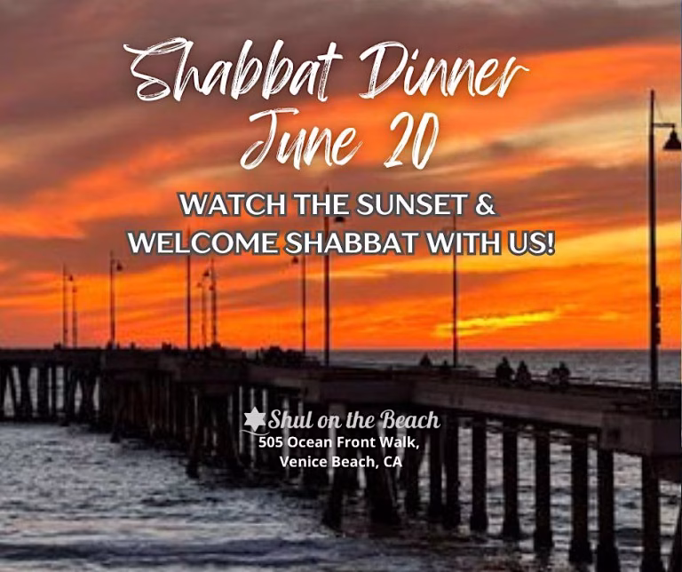 Shabbat Dinner at the Beach
