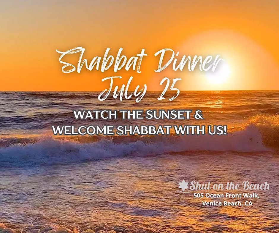 Shabbat Dinner at the Beach