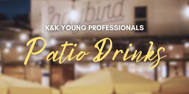 Young Professionals Patio Drinks