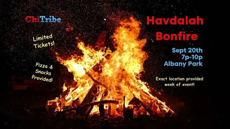 ChiTribe After Dark: Havdalah Bonfire