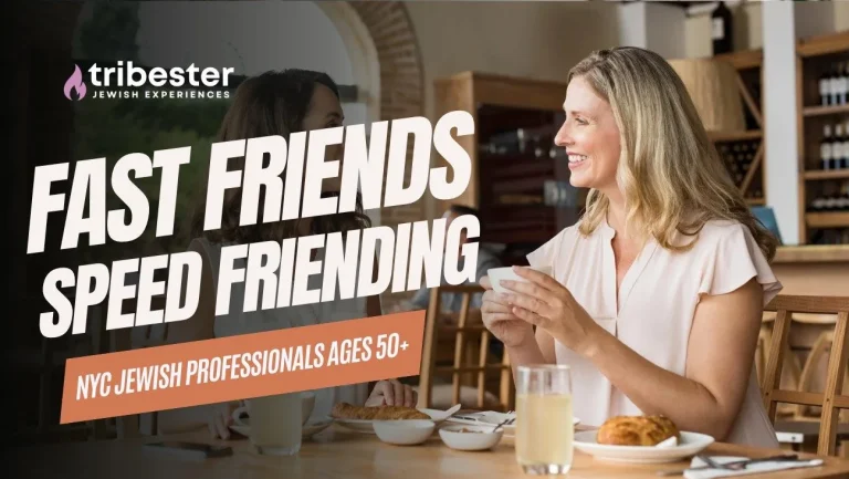Fast Friends: NYC Jewish Speed Friending (Ages 50+)