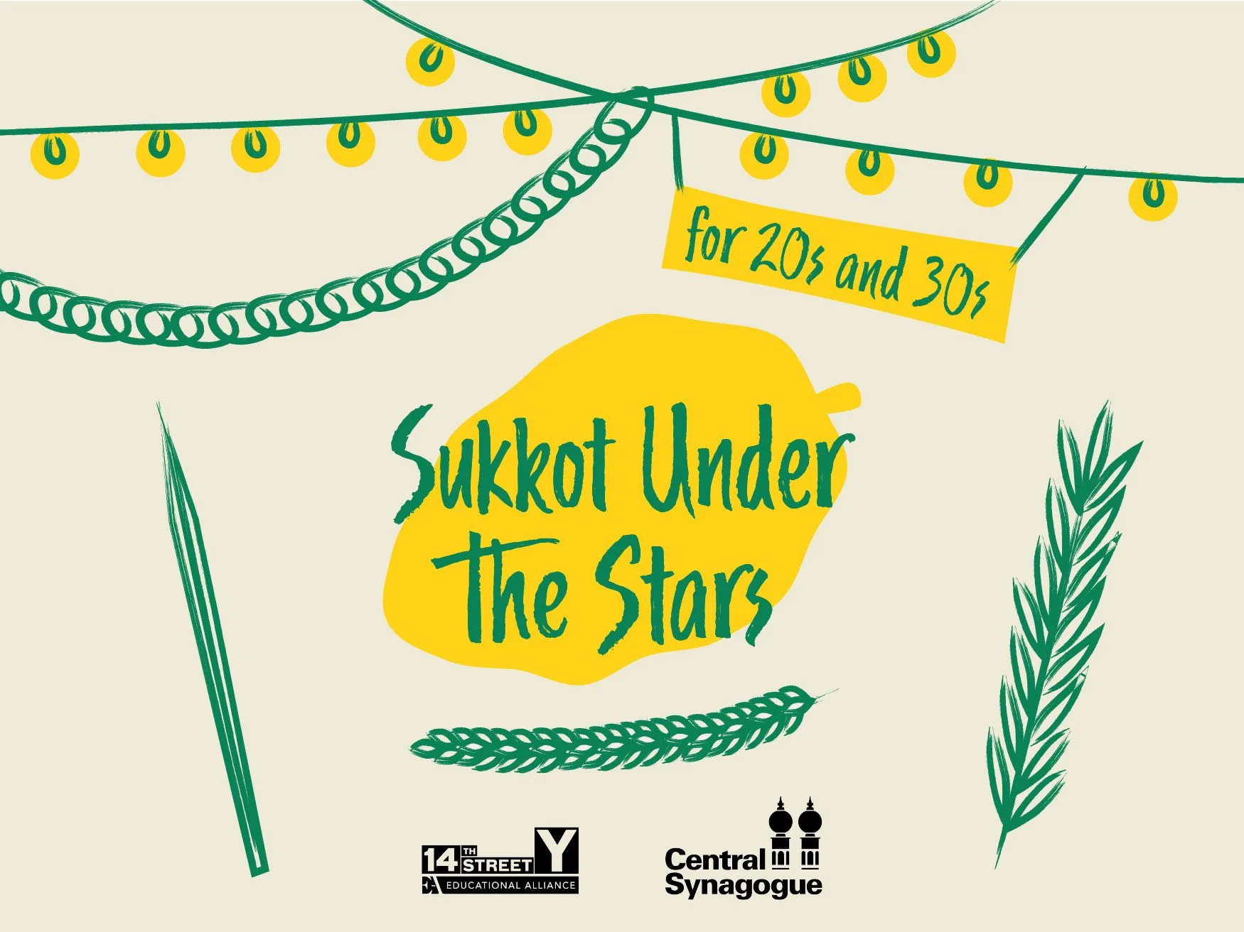 Sukkot Under the Stars for 20s & 30s