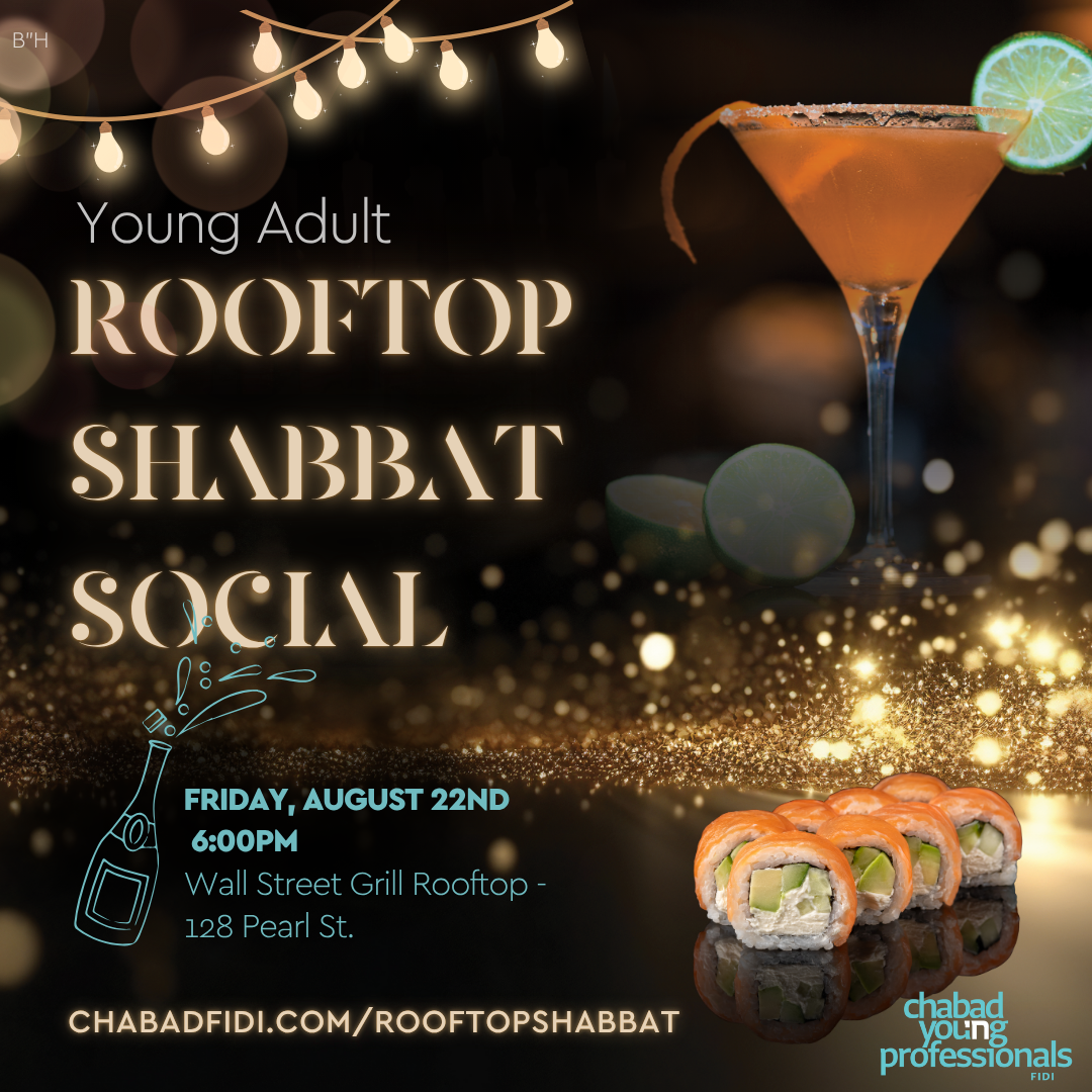 Young Adults Rooftop Shabbat Social