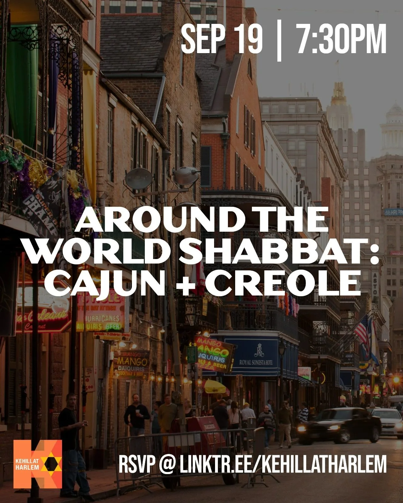 Around the World Shabbat: Cajun + Creole Edition