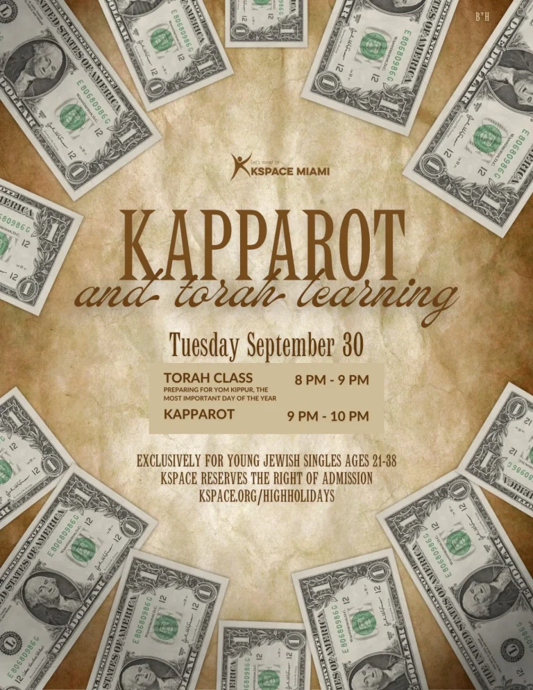 Kapparot & Torah Learning 2025
