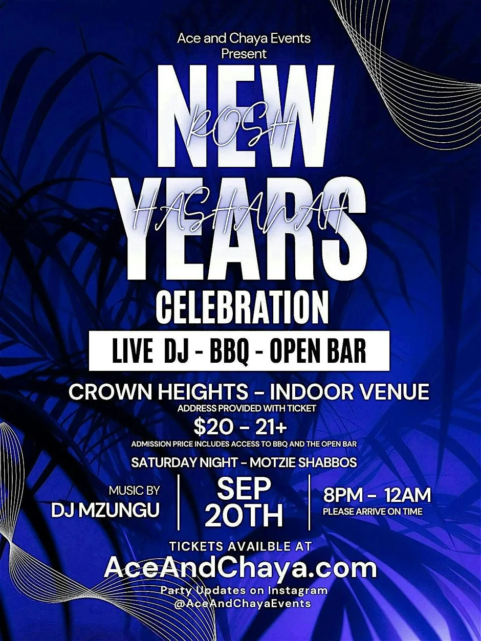 Rosh Hashanah - New Years Party