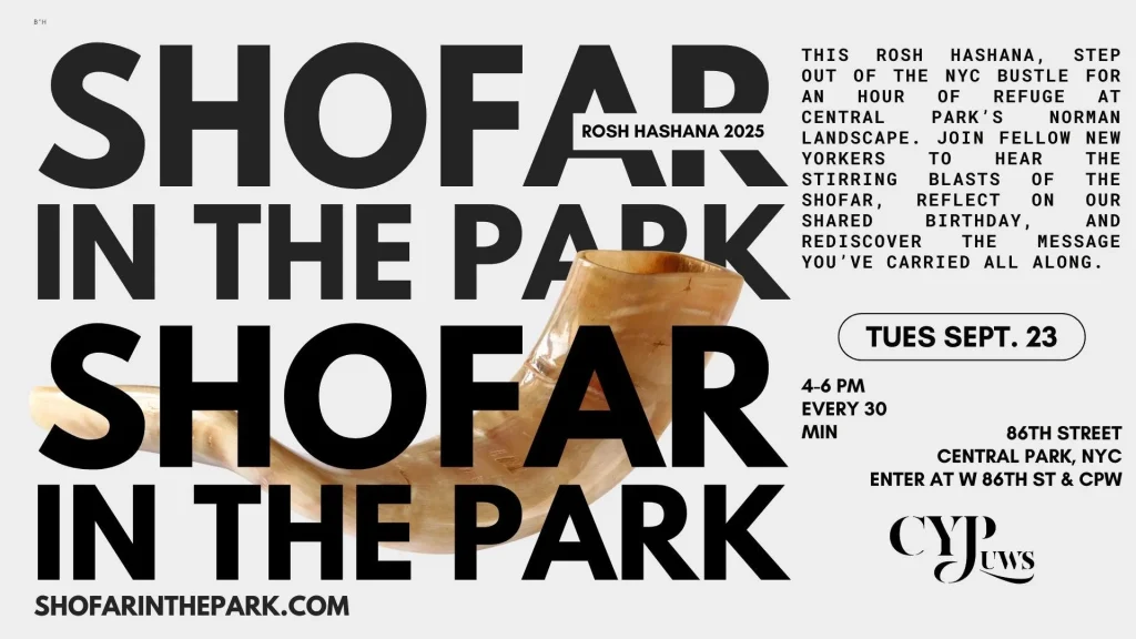 Shofar in The Park