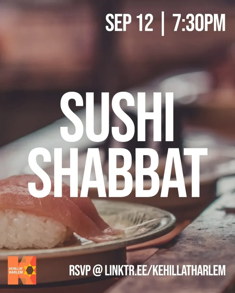 Sushi Shabbat