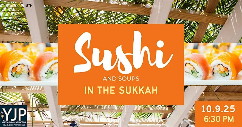 Sushi and Soups in the Sukkah