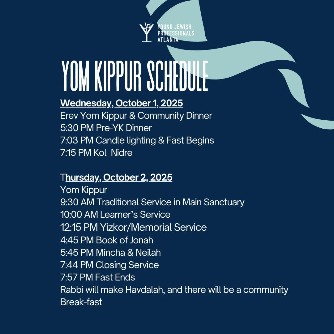 Yom Kippur with YJP