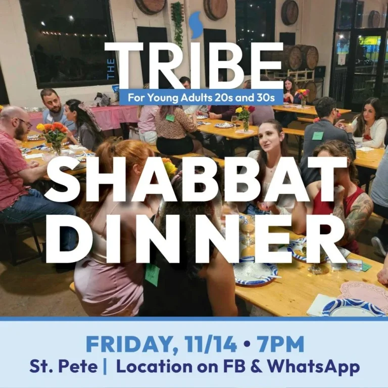 TRIBE - Shabbat Dinner