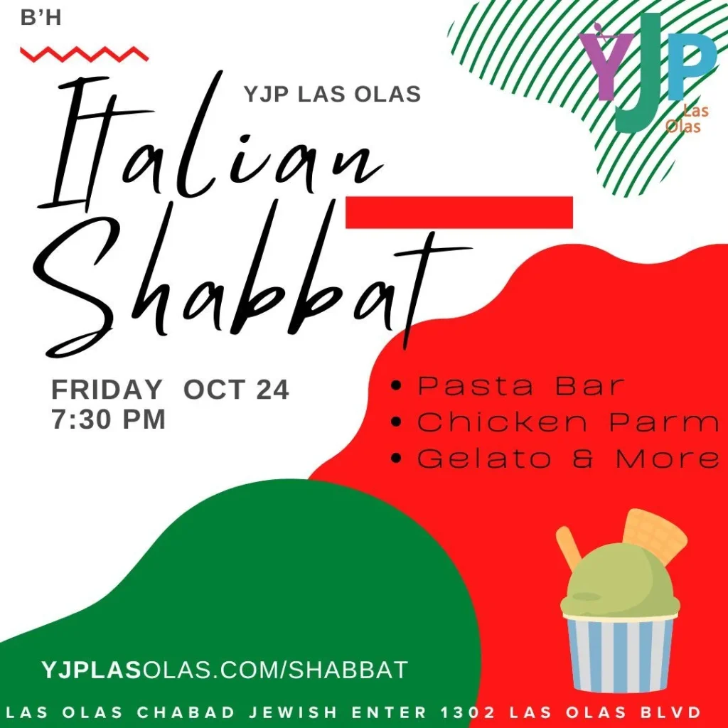 YJP Italian Shabbat