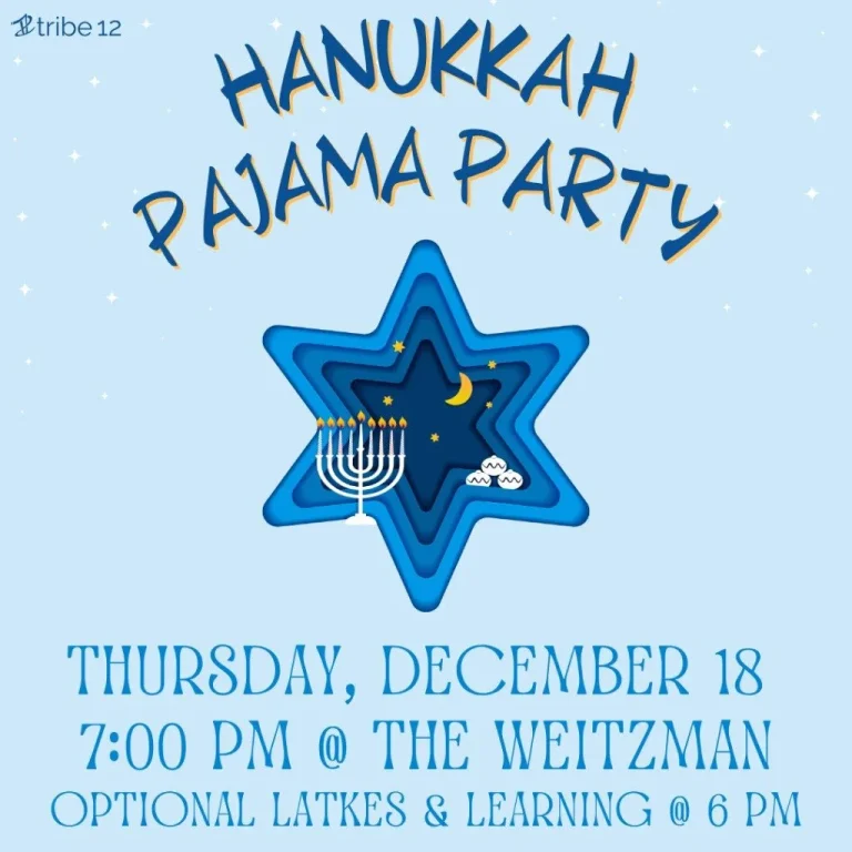 Hanukkah Pajama Party