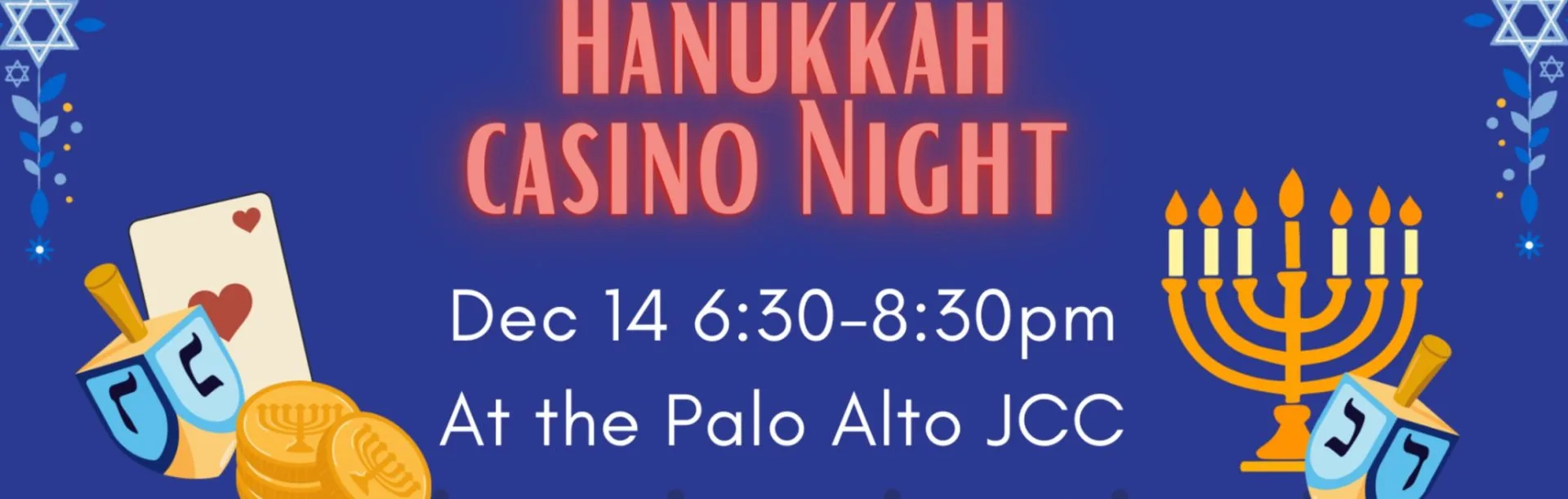 ENGAJ Hanukkah Casino Night