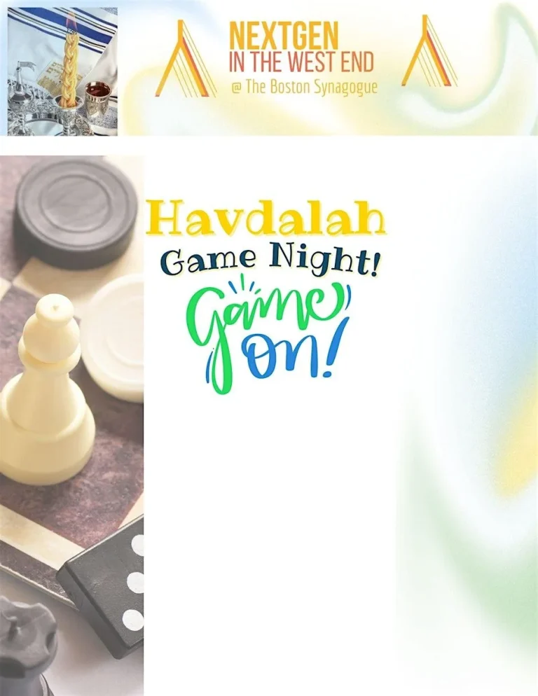 NextGen: Havdalah & Game Night!