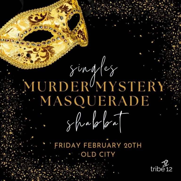Singles Murder Mystery Masquerade Shabbat