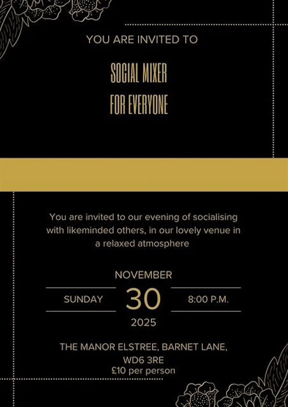 Social Mixer for Everyone