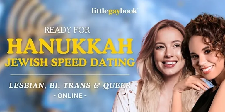 Jewish Speed Dating: LGBTQ+ “Ready for Hanukkah” Virtual Edition