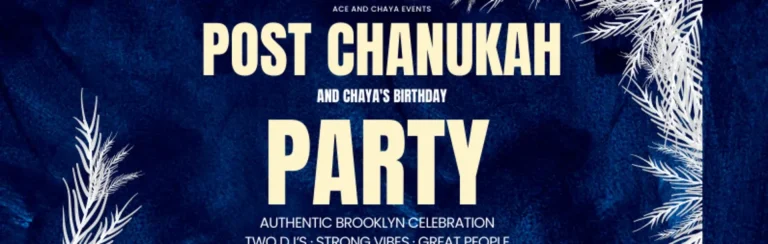 Post - Chanukah & Birthday Party
