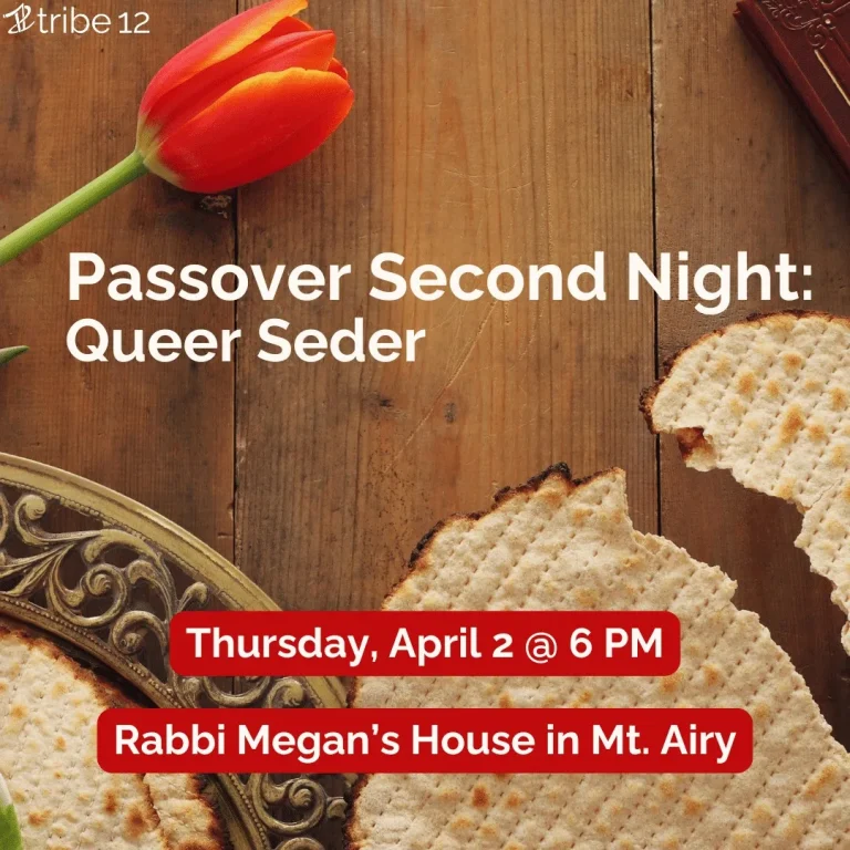 Passover Second Night: Queer Seder