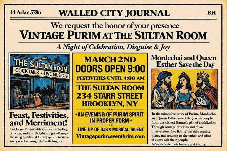 Vintage Purim