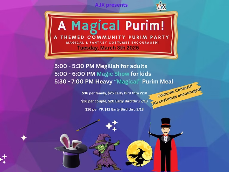Community Purim Party 2026