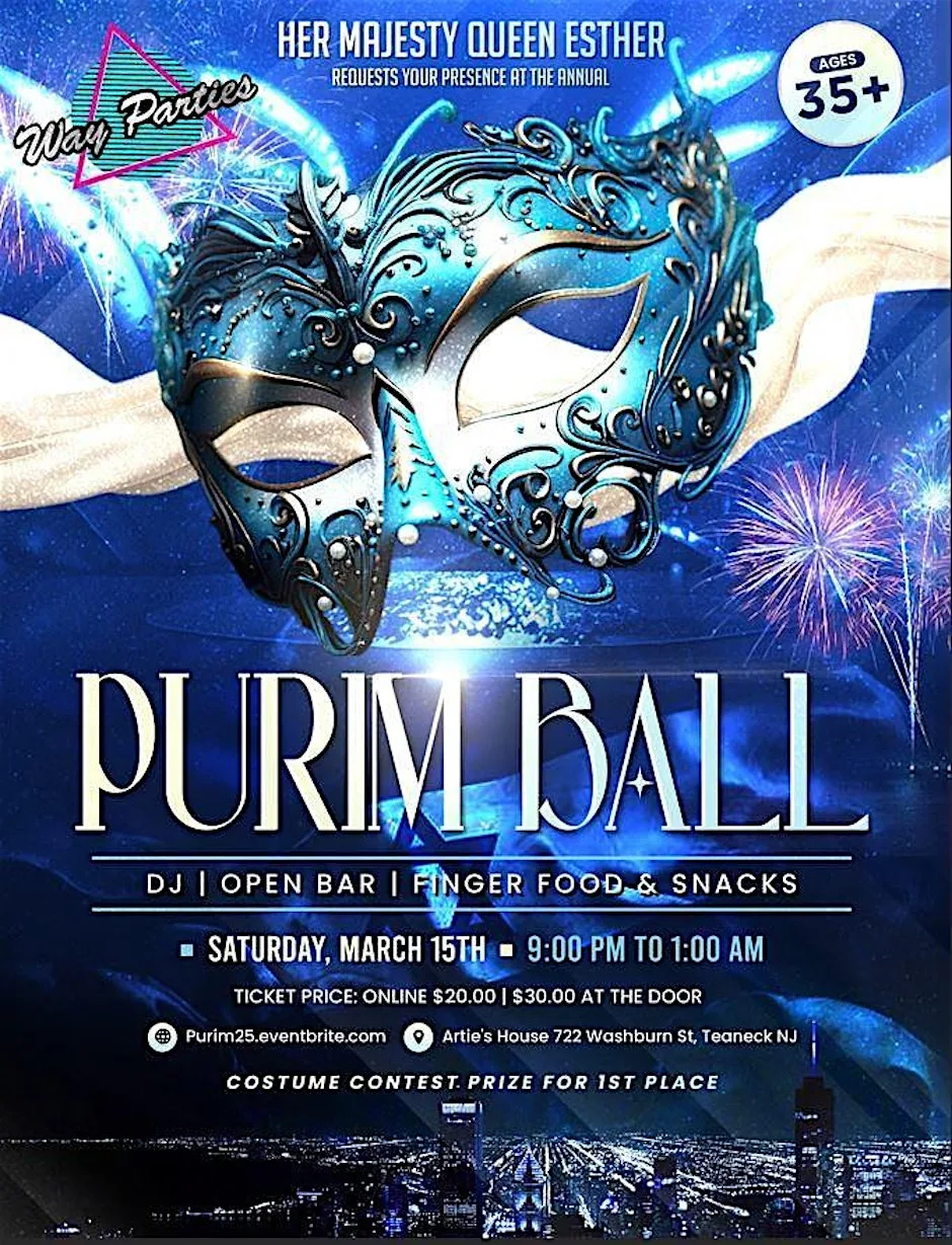2026 Purim Ball Party