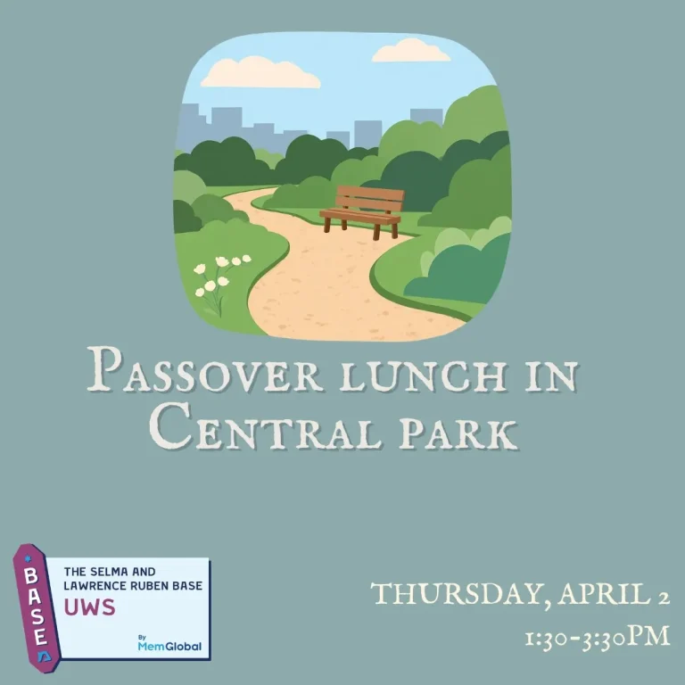 Passover Lunch in Central Park
