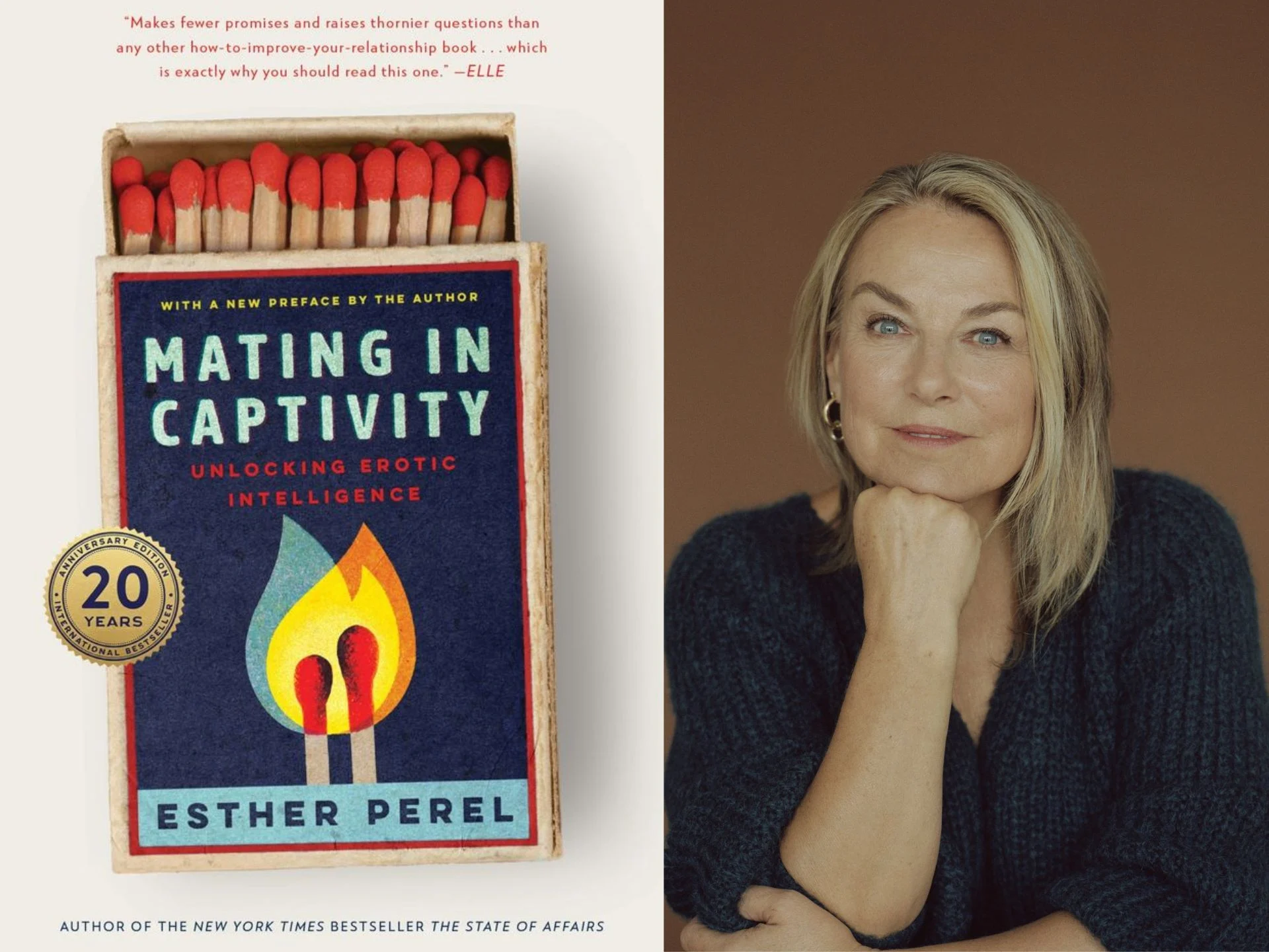 Esther Perel: Mating in Captivity, 20 Years Later