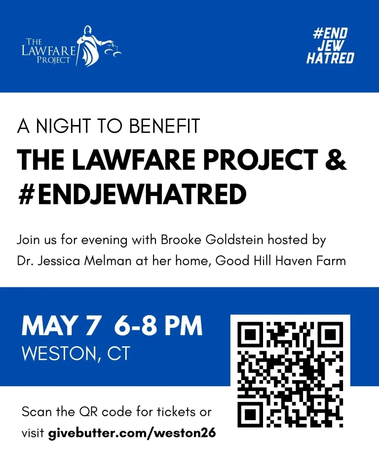 An Evening on the Farm to Benefit The Lawfare Project and the #EndJewHatred Movement