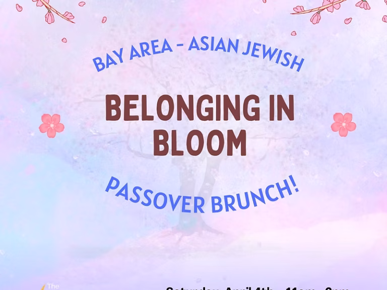 Belonging in Bloom: An Asian Jewish Passover Brunch