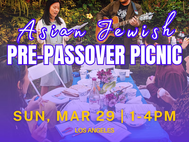 Asian Jewish Pre-Passover Picnic