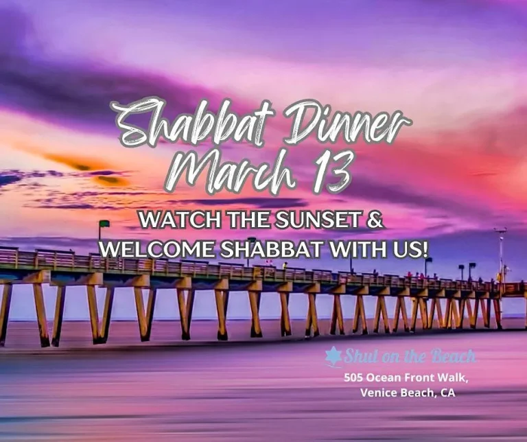 Shabbat Dinner at the Beach