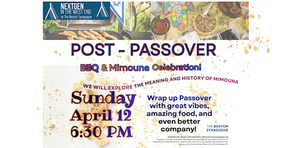 Post Passover BBQ & Mimouna Celebration