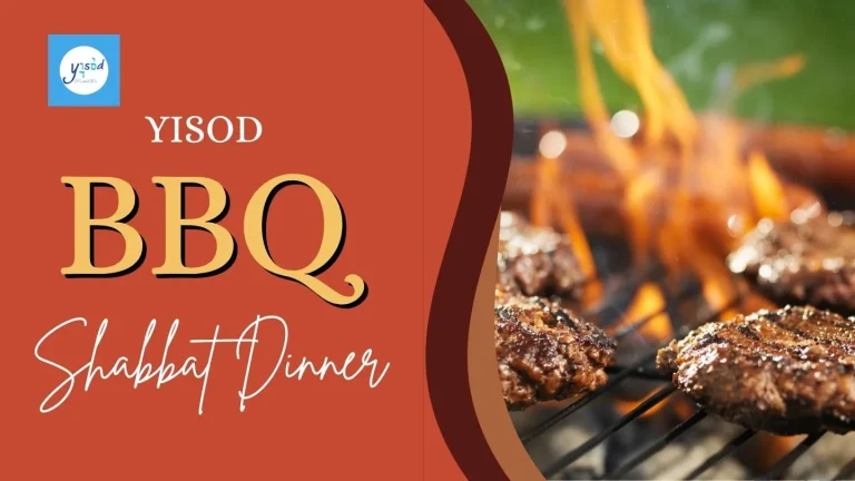 Yisod BBQ Shabbat Dinner
