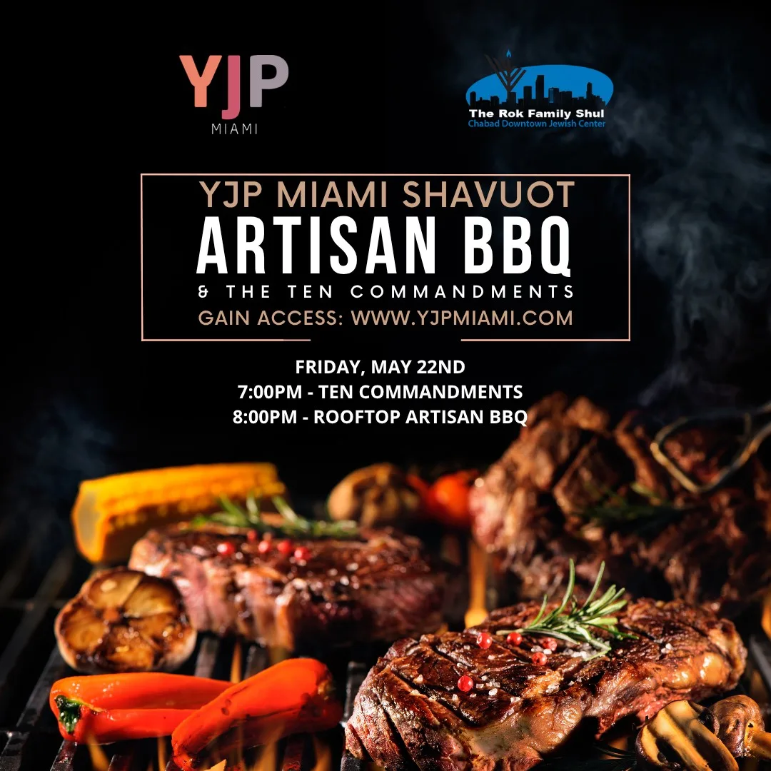 Shavuot Artisan BBQ & The 10 Commandments