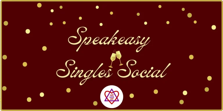 Jewish Speakeasy Singles Social