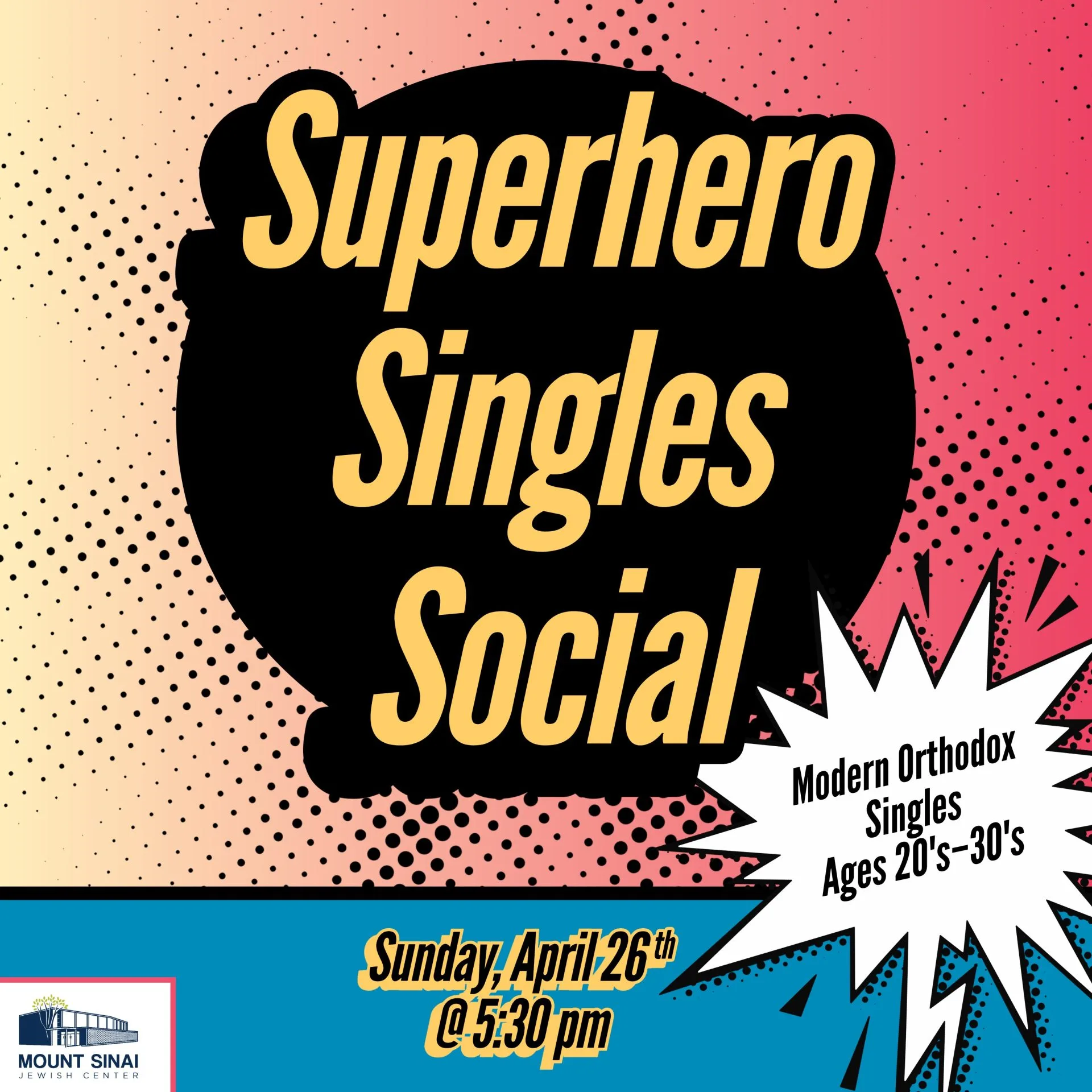 Superhero Singles Social
