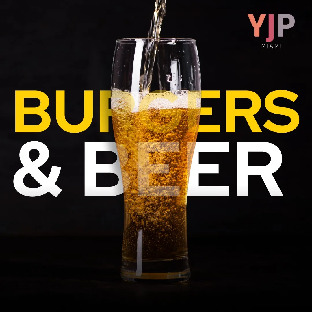 YJP Burgers & Beer Cocktail Hour