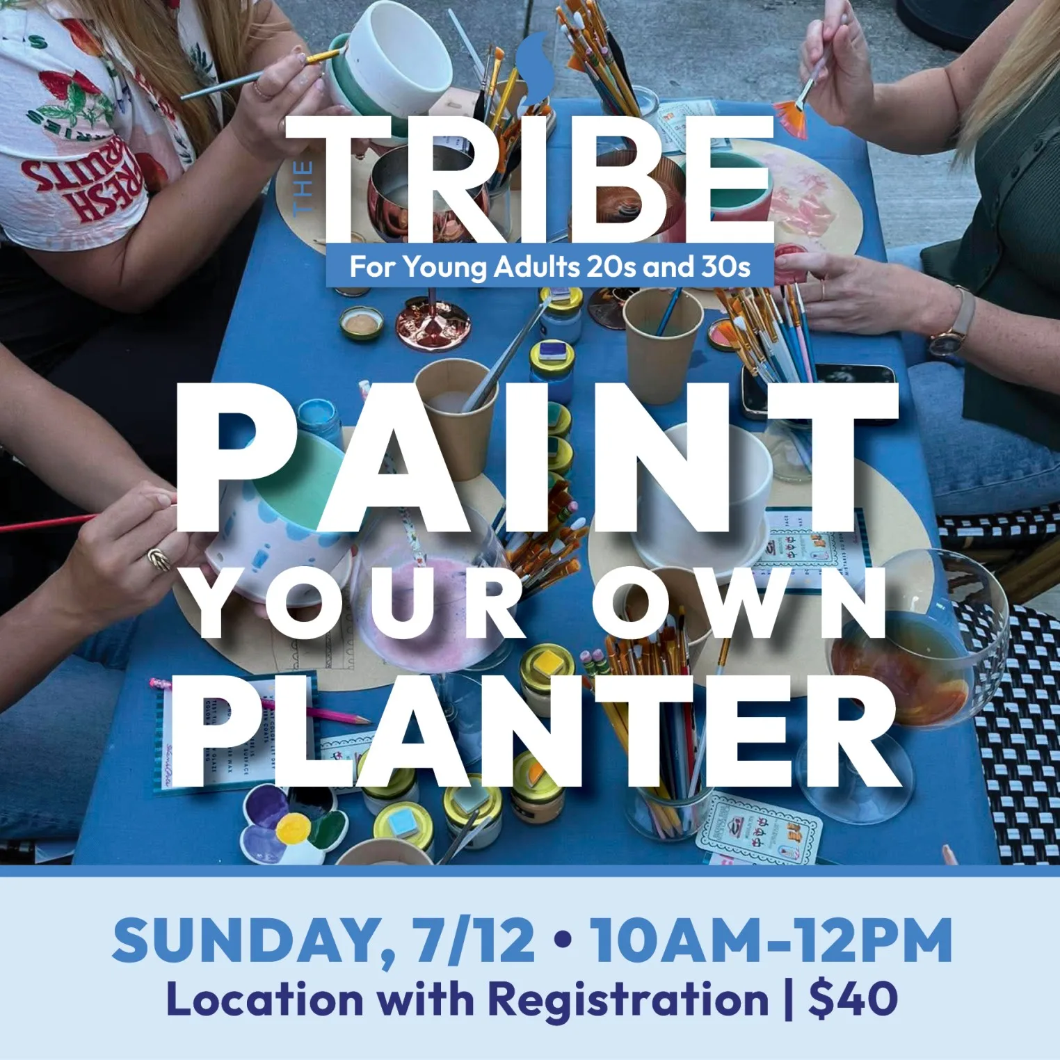 TRIBE - Paint Your Own Planter
