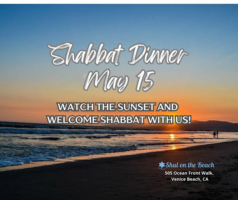 Shabbat Dinner at the Beach