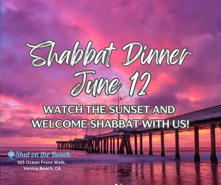 Shabbat Dinner at the Beach