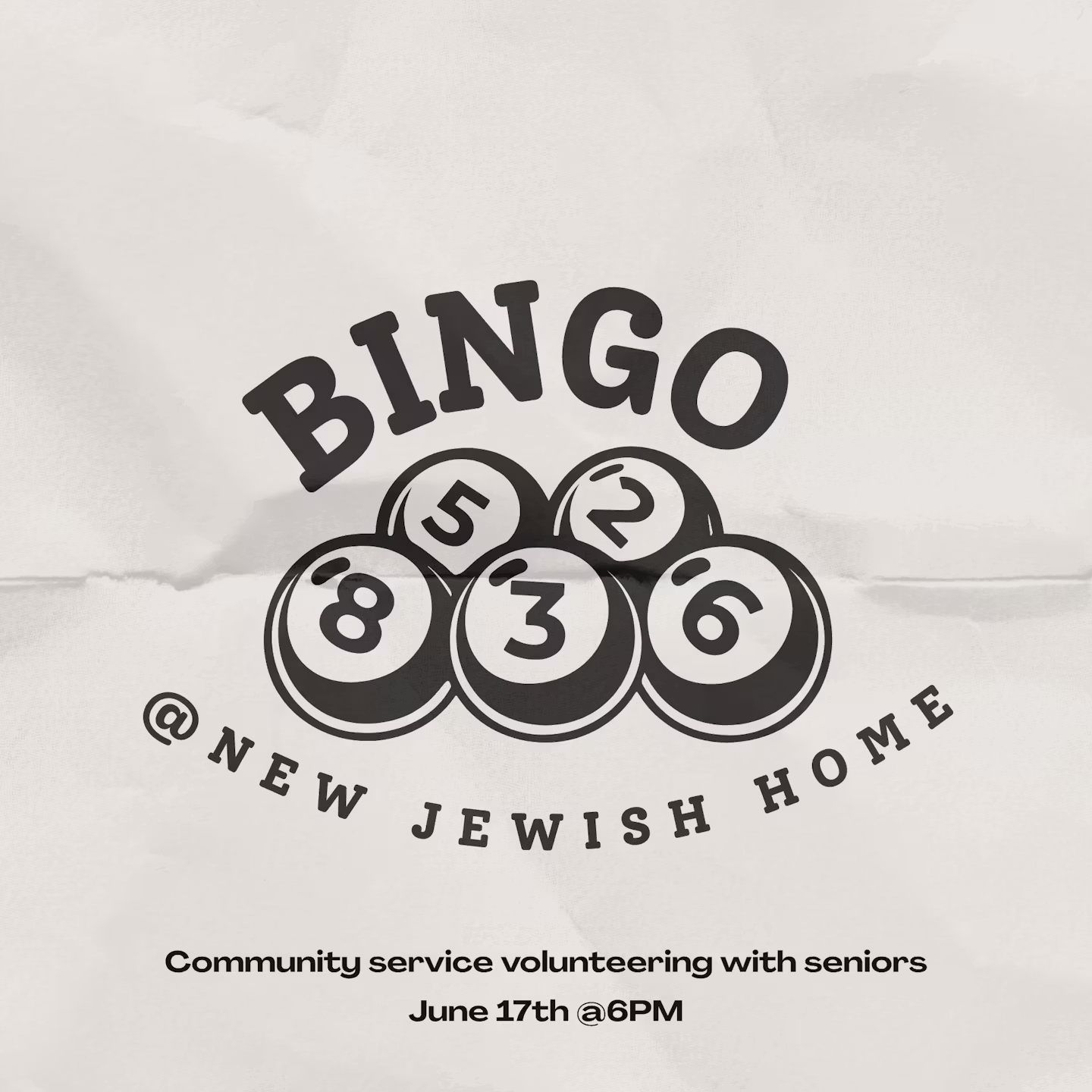 Bingo @ New Jewish Home