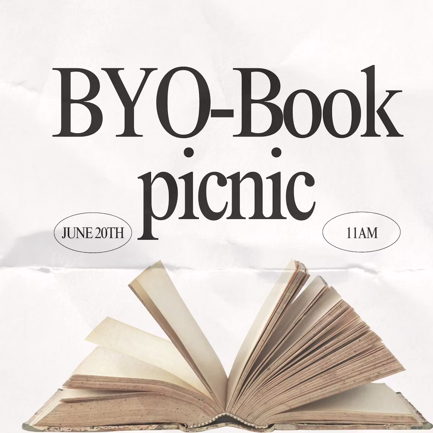 BYO-Book Picnic