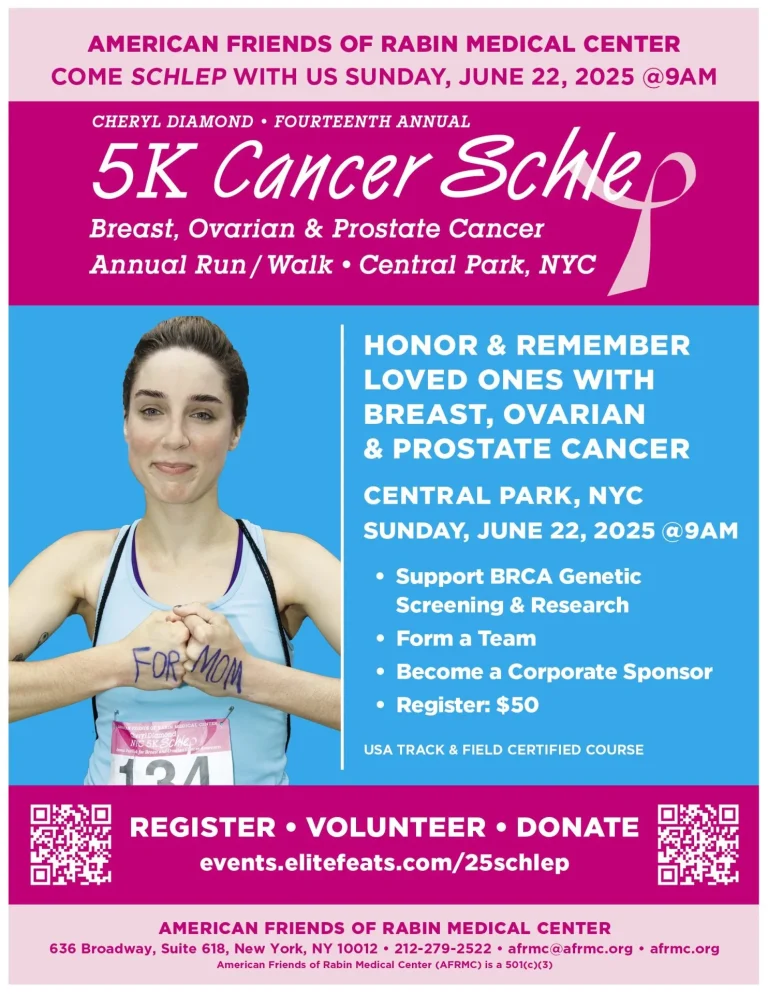 5K Schlep American Friends of Rabin