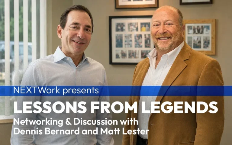 Lessons from Legends: Networking & Discussion with Dennis Bernard and Matt Lester