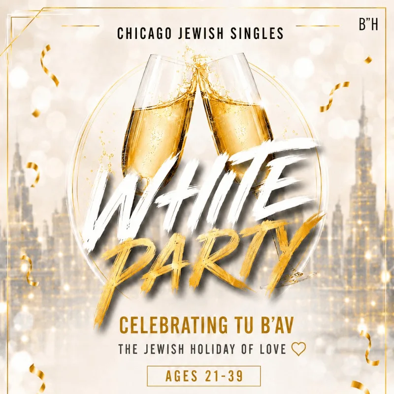 Jewish Singles White Party 2026