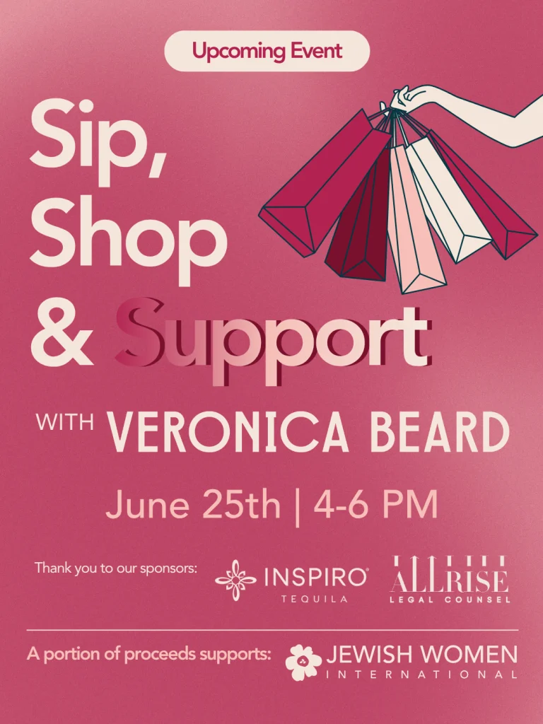 Sip, Shop & Support at Veronica Beard