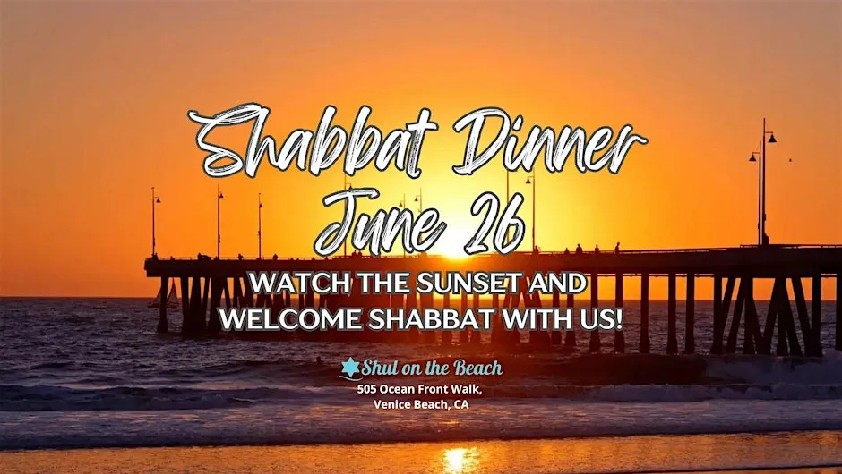 Shabbat Dinner at the Beach
